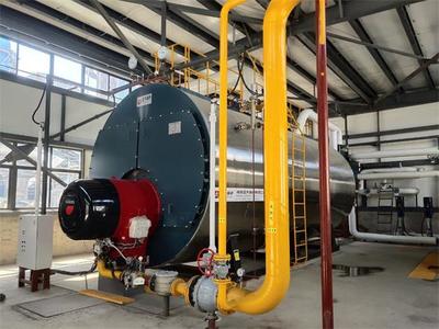 河南漯河熱力公司20噸燃氣蒸汽鍋爐項目 綠色供能新篇章